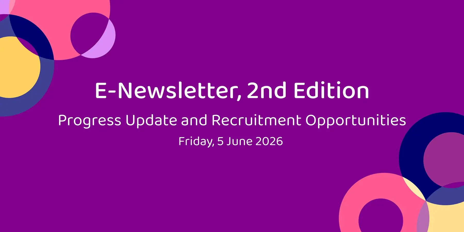 E-Newsletter 2nd Edition