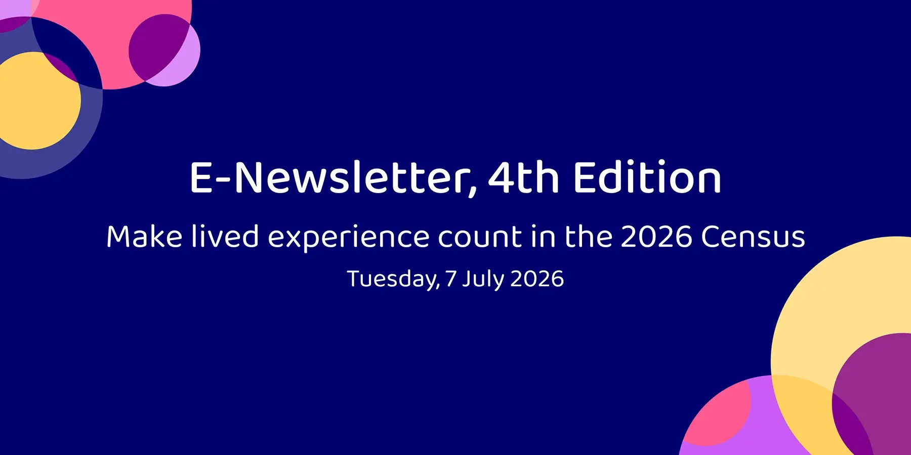 Make lived experience count in the 2026 Census